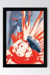 Rick and Morty Çerçeveli Tablo - Rick and Morty Animasyon Fim Posteri Tablo