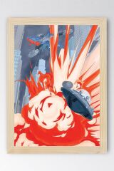Rick and Morty Çerçeveli Tablo - Rick and Morty Animasyon Fim Posteri Tablo
