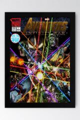 Avengers Çerçeveli Tablo - Yenilmezler Marvel Poster Tablo