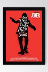 Joker Çerçeveli Tablo - Film Posteri Tablo