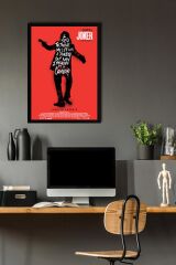 Joker Çerçeveli Tablo - Film Posteri Tablo