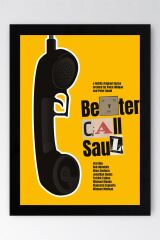 Better Call Saul Çerçeveli Tablo - Saul Goodman Poster Tablo