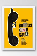 Better Call Saul Çerçeveli Tablo - Saul Goodman Poster Tablo