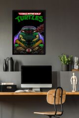 Ninja Kaplumbağalar Raphael Çerçeveli Tablo - Teenage Mutant Ninja Turtles Film Posteri Tablo