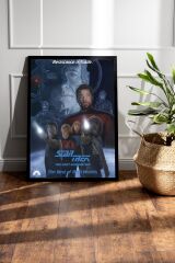 Star Trek Çerçeveli Tablo - Uzay Yolu Fim Posteri Tablo