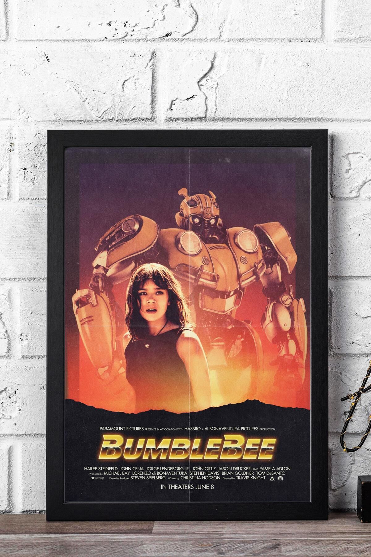 Transformers Bumblebee Çerçeveli Tablo - Film Posteri Tablo