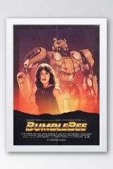 Transformers Bumblebee Çerçeveli Tablo - Film Posteri Tablo