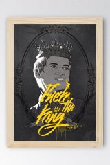 Game of Thrones Joffrey Baratheon Çerçeveli Tablo - Taht Oyunları Dizi Posteri Tablo