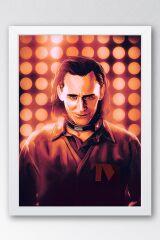Loki Çerçeveli Tablo - Marvel Dizi Posteri Tablo