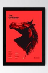 The Godfather Çerçeveli Tablo - Baba Film Posteri Tablo