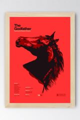 The Godfather Çerçeveli Tablo - Baba Film Posteri Tablo