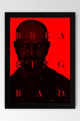 Breaking Bad Çerçeveli Tablo - Dizi Afişi Poster Tablo