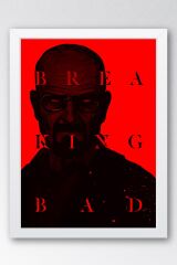Breaking Bad Çerçeveli Tablo - Dizi Afişi Poster Tablo
