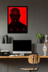 Breaking Bad Çerçeveli Tablo - Dizi Afişi Poster Tablo