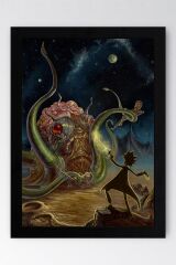 Rick and Morty Çerçeveli Tablo - Rick and Morty Animasyon Fim Posteri Tablo