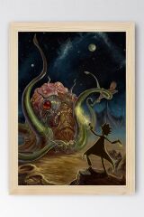 Rick and Morty Çerçeveli Tablo - Rick and Morty Animasyon Fim Posteri Tablo