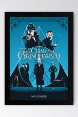 Fantastik Canavarlar Çerçeveli Tablo - Film Afişi Poster Tablo