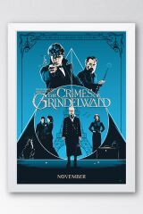 Fantastik Canavarlar Çerçeveli Tablo - Film Afişi Poster Tablo