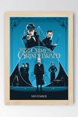 Fantastik Canavarlar Çerçeveli Tablo - Film Afişi Poster Tablo