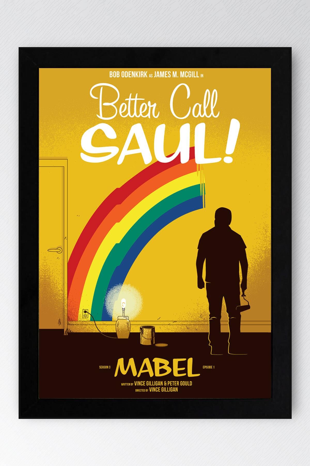 Better Call Saul Çerçeveli Tablo - Saul Goodman Poster Tablo