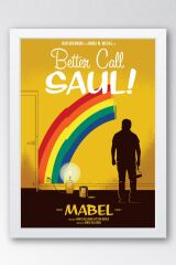 Better Call Saul Çerçeveli Tablo - Saul Goodman Poster Tablo