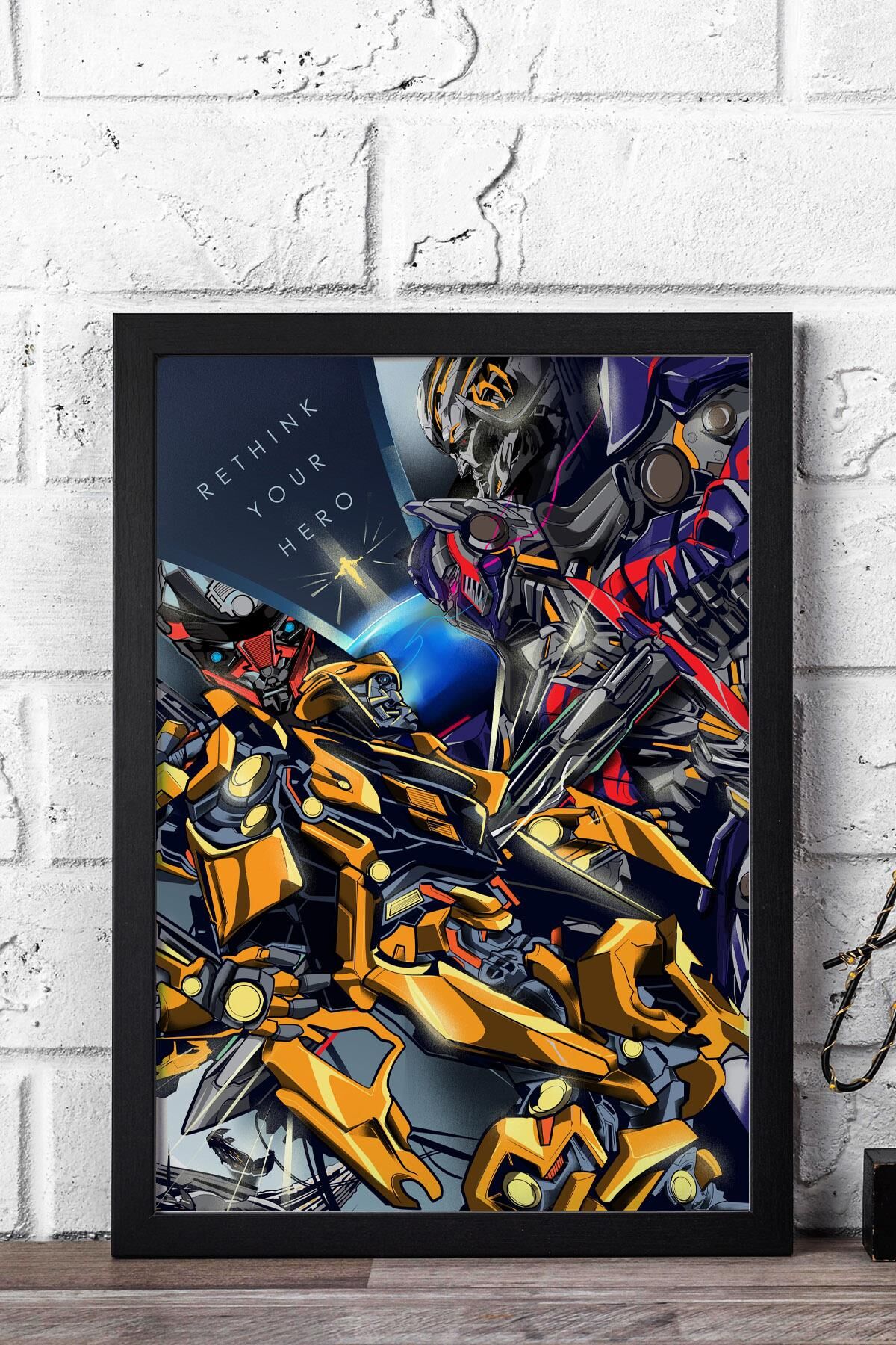 Transformers Çerçeveli Tablo - Film Posteri Tablo