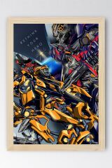 Transformers Çerçeveli Tablo - Film Posteri Tablo