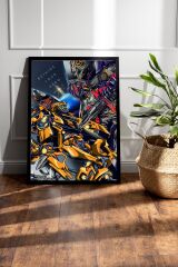 Transformers Çerçeveli Tablo - Film Posteri Tablo