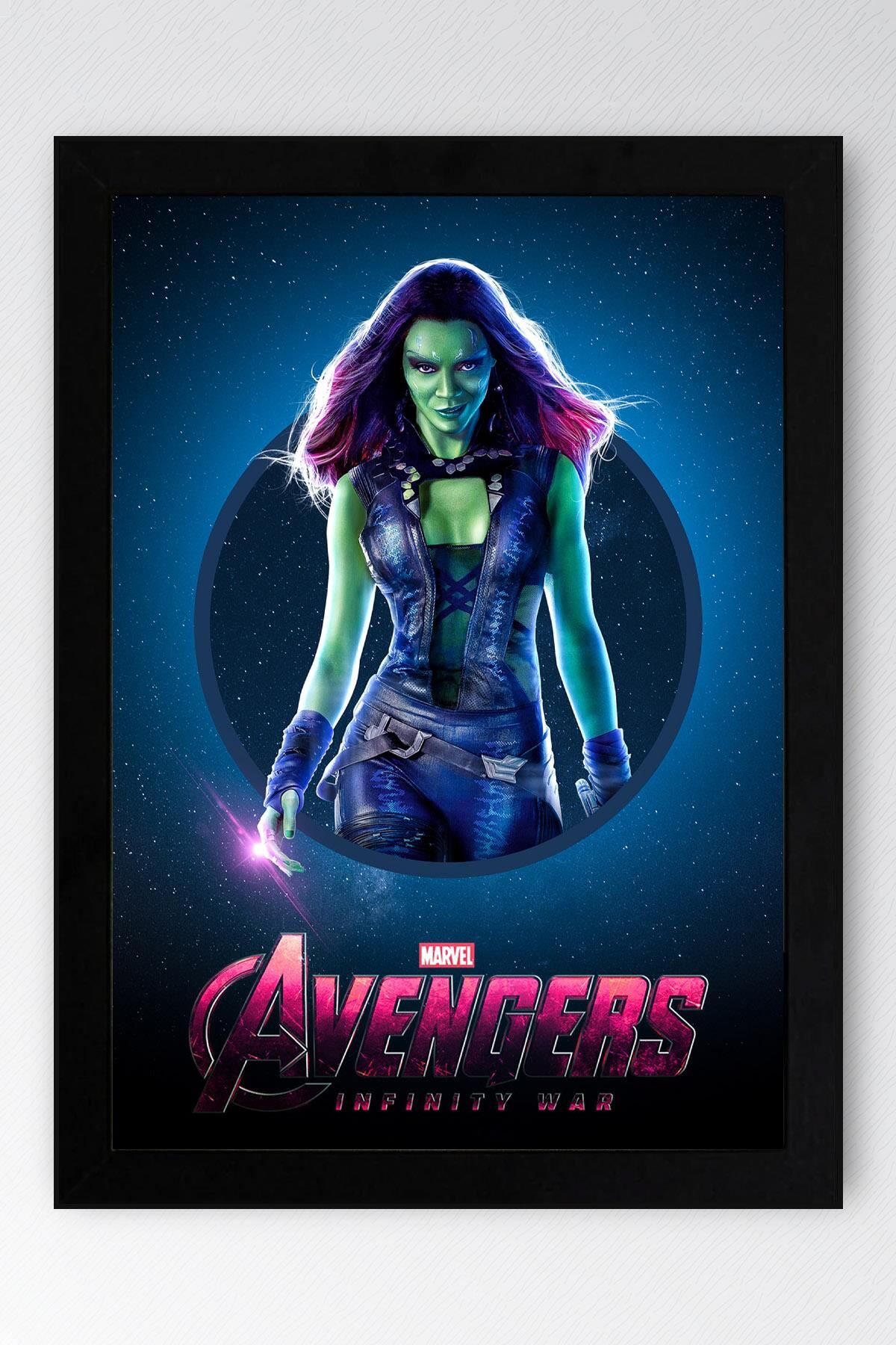 Gamora Çerçeveli Tablo - Avengers Film Posteri Tablo