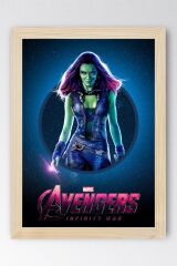 Gamora Çerçeveli Tablo - Avengers Film Posteri Tablo