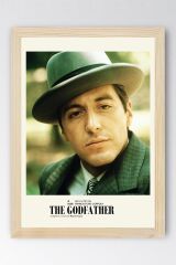 The Godfather Çerçeveli Tablo - Michael Corleone Film Posteri Tablo