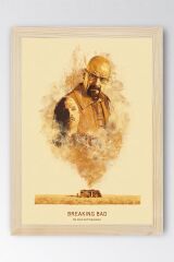 Breaking Bad Çerçeveli Tablo - Dizi Afişi Poster Tablo