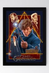 Fantastik Canavarlar Çerçeveli Tablo - Newt Scamander Poster Tablo