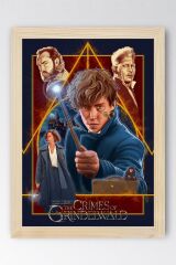 Fantastik Canavarlar Çerçeveli Tablo - Newt Scamander Poster Tablo