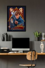 Fantastik Canavarlar Çerçeveli Tablo - Newt Scamander Poster Tablo