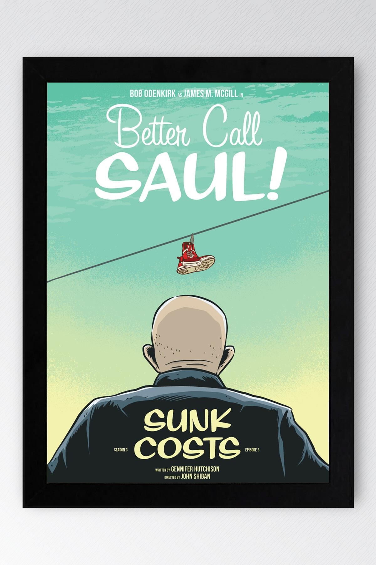 Better Call Saul Çerçeveli Tablo - Saul Goodman Poster Tablo