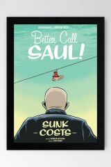 Better Call Saul Çerçeveli Tablo - Saul Goodman Poster Tablo