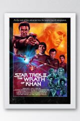 Star Trek Çerçeveli Tablo - Uzay Yolu Fim Posteri Tablo