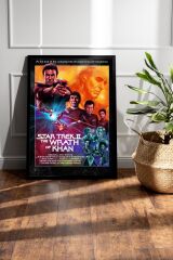 Star Trek Çerçeveli Tablo - Uzay Yolu Fim Posteri Tablo