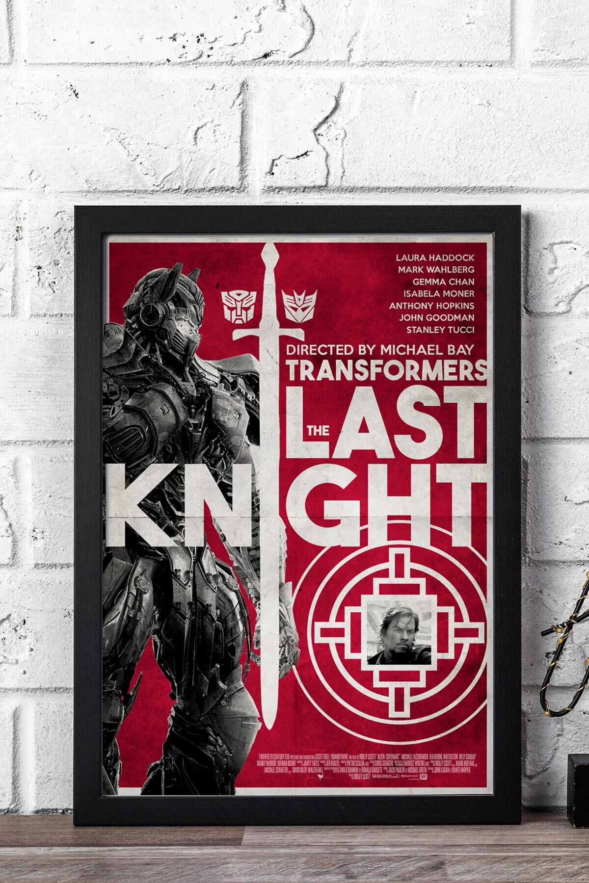 Transformers The Last Knight Çerçeveli Tablo - Film Posteri Tablo