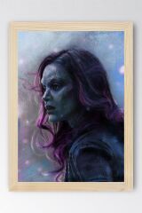 Gamora Çerçeveli Tablo - Avengers Film Posteri Tablo