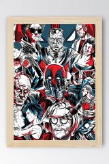 Deadpool Çerçeveli Tablo - Marvel Film Poster Tablo