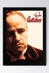 The Godfather Çerçeveli Tablo - Vito Corleone Baba Film Posteri Tablo