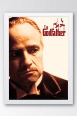 The Godfather Çerçeveli Tablo - Vito Corleone Baba Film Posteri Tablo