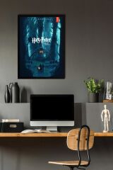 Harry Potter ve Sırlar Odası Çerçeveli Tablo - Film Posteri Tablo