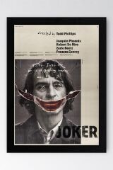 Joker Çerçeveli Tablo - Film Posteri Tablo