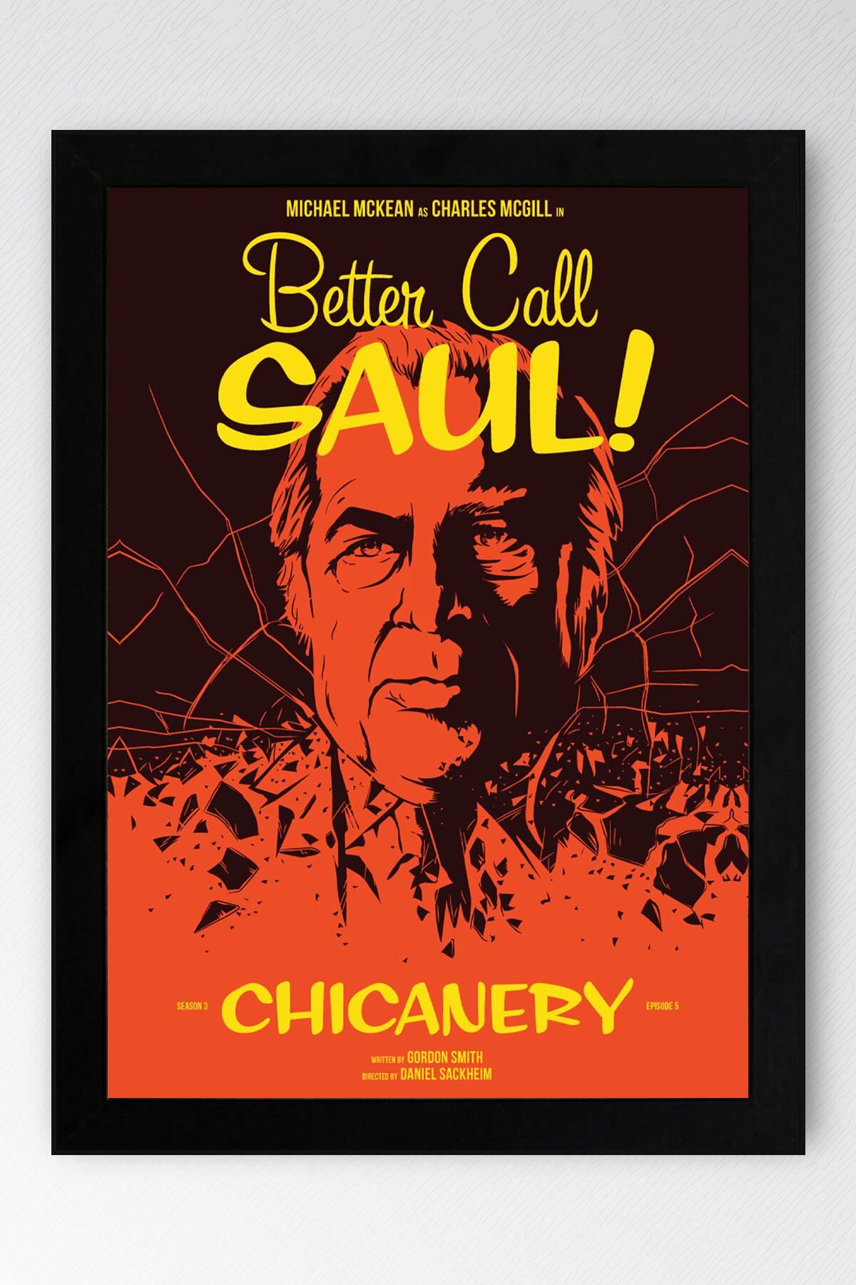 Better Call Saul Çerçeveli Tablo - Saul Goodman Poster Tablo