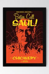 Better Call Saul Çerçeveli Tablo - Saul Goodman Poster Tablo