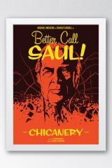 Better Call Saul Çerçeveli Tablo - Saul Goodman Poster Tablo
