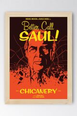 Better Call Saul Çerçeveli Tablo - Saul Goodman Poster Tablo